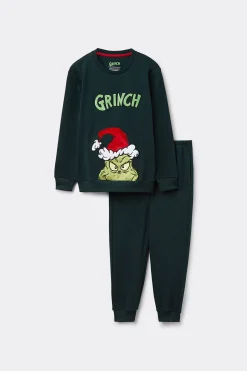 Pigiama Lungo Bambino in Cotone The Grinch Dr Seuss&trade;