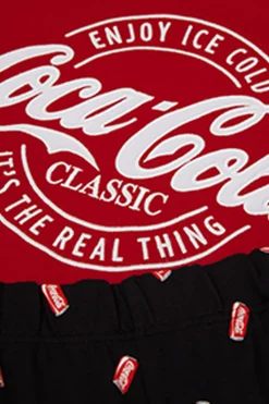 Pigiama Lungo Cotone Logo Coca-Cola®