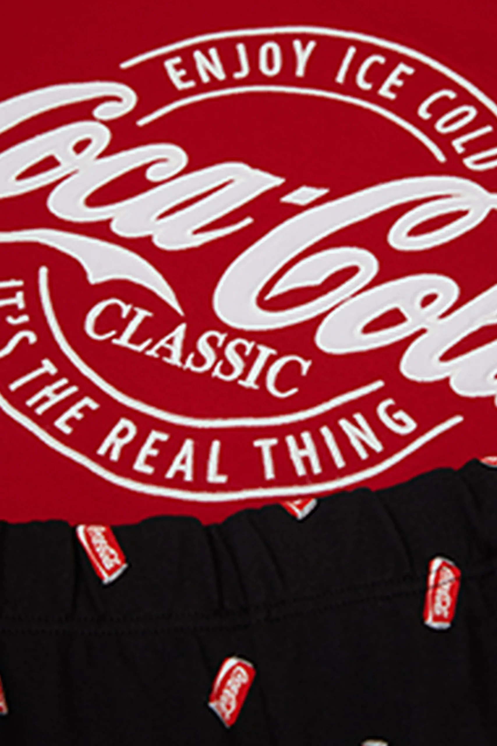 Pigiama Lungo Cotone Logo Coca-Cola®