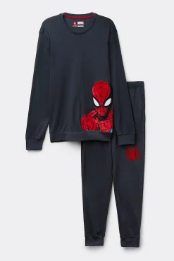 Pigiama Lungo Cotone Marvel Spider-Man