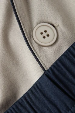 Pigiama Lungo Doppio Petto in Cotone Premium Mercerizzato