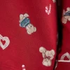 Pigiama Lungo in Modal Teddy Christmas
