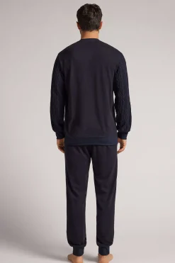 Pigiama Lungo Tricot Trecce