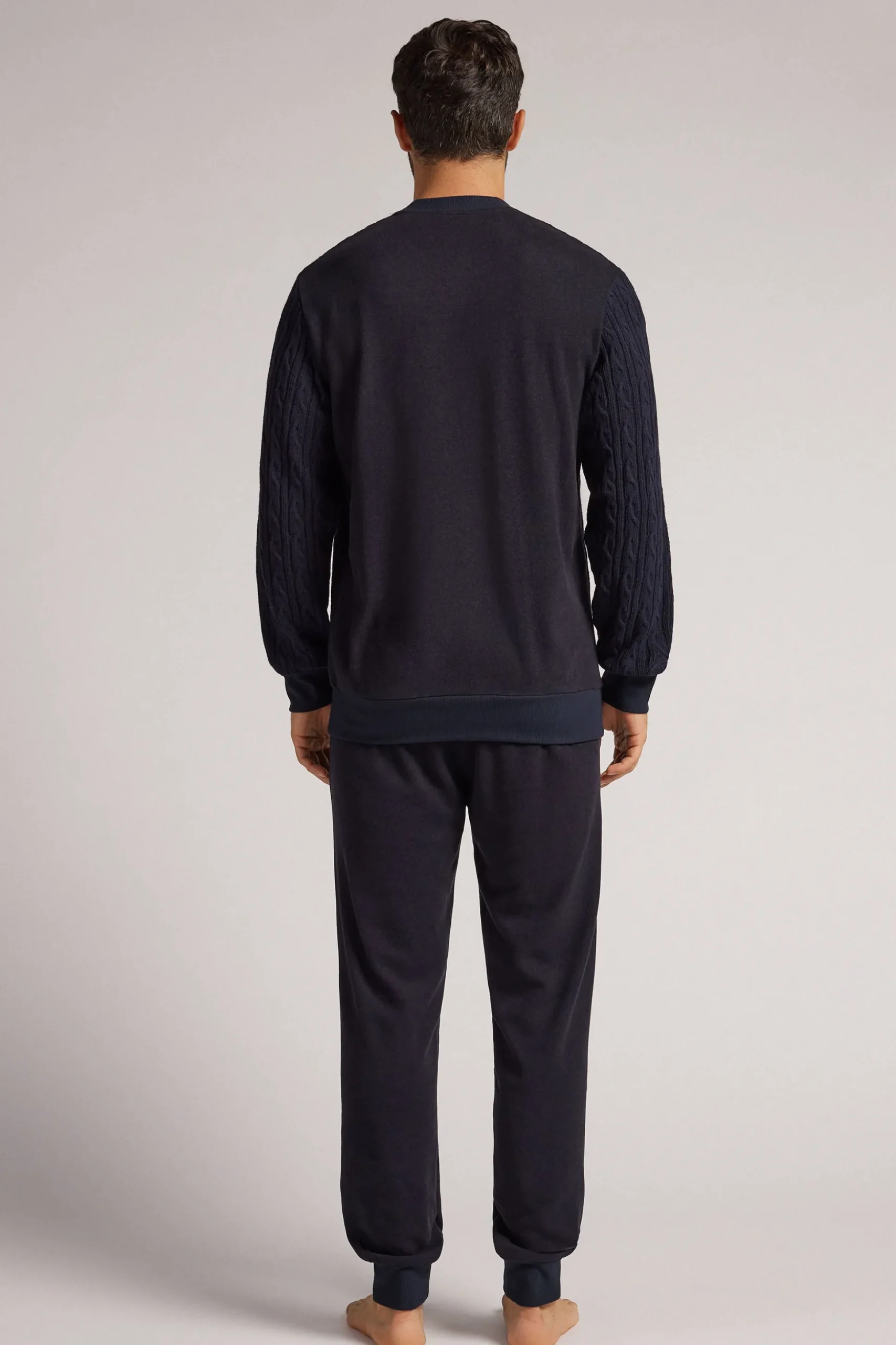 Pigiama Lungo Tricot Trecce