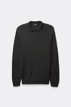 Polo Manica Lunga in Maglia