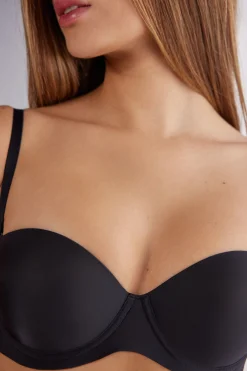 Reggiseno a Fascia Giada in Microfibra