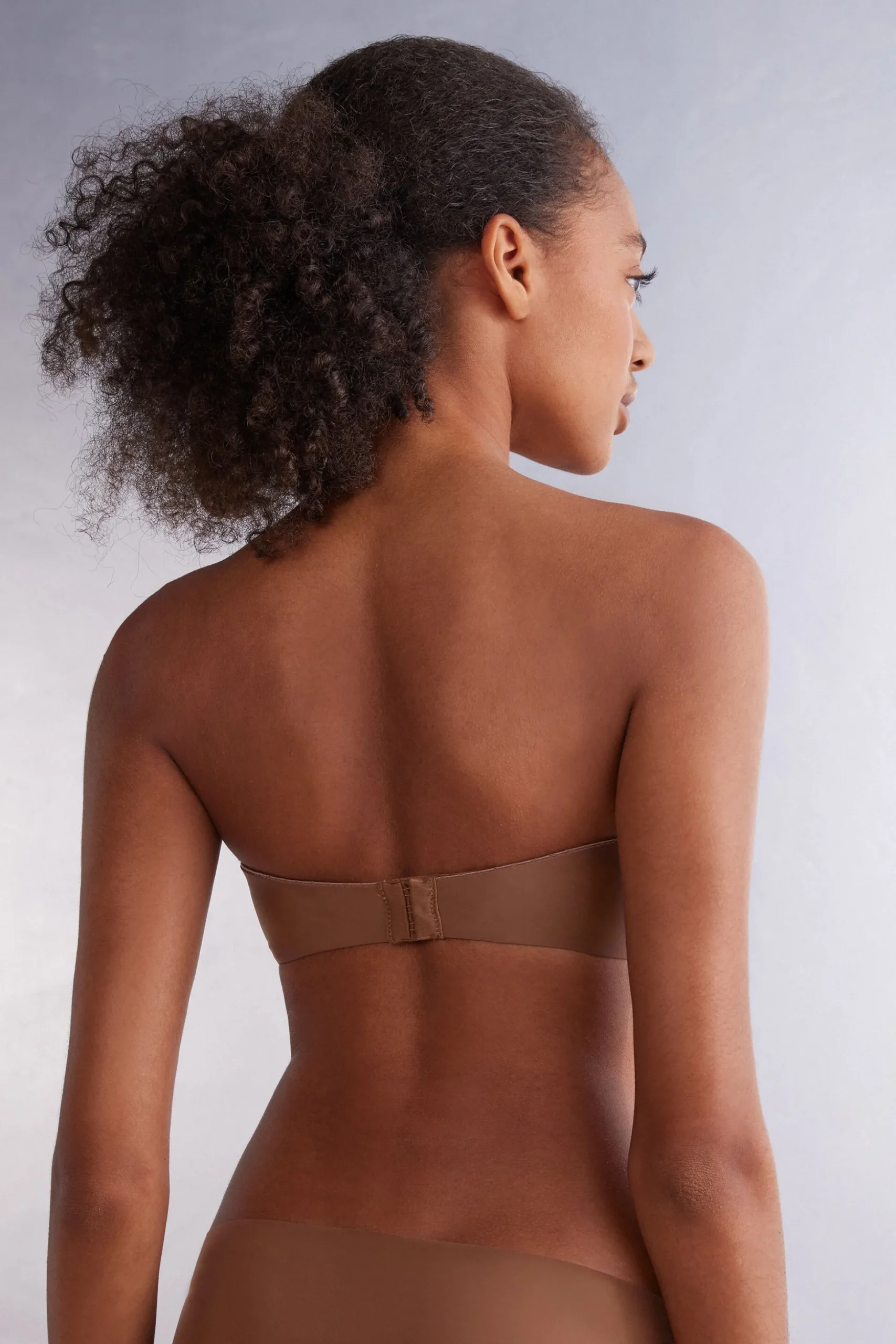 Reggiseno a Fascia Giada in Microfibra