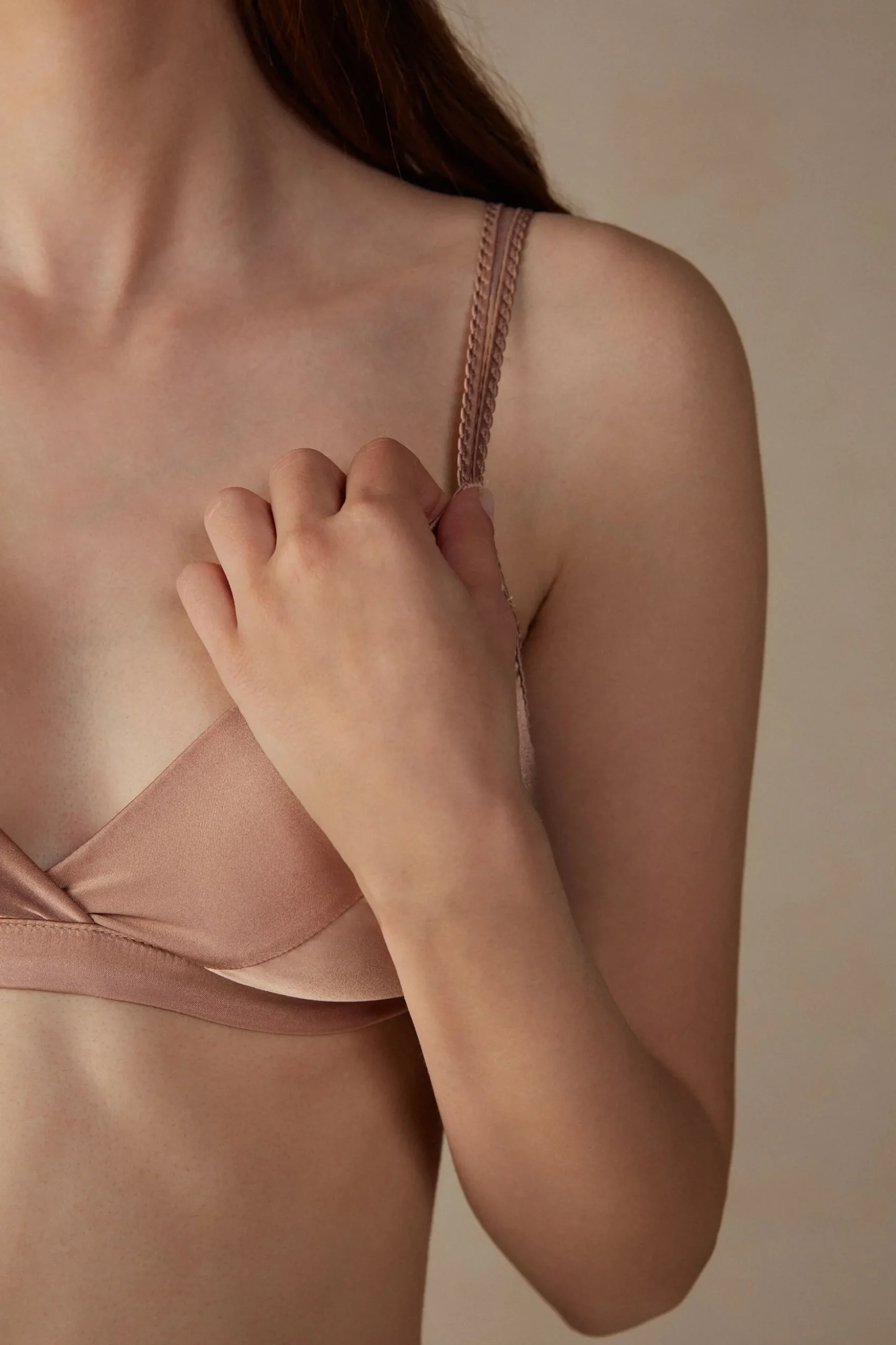 Reggiseno a Triangolo Emma in Seta