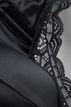 Reggiseno a Triangolo Tiziana in Seta e Pizzo
