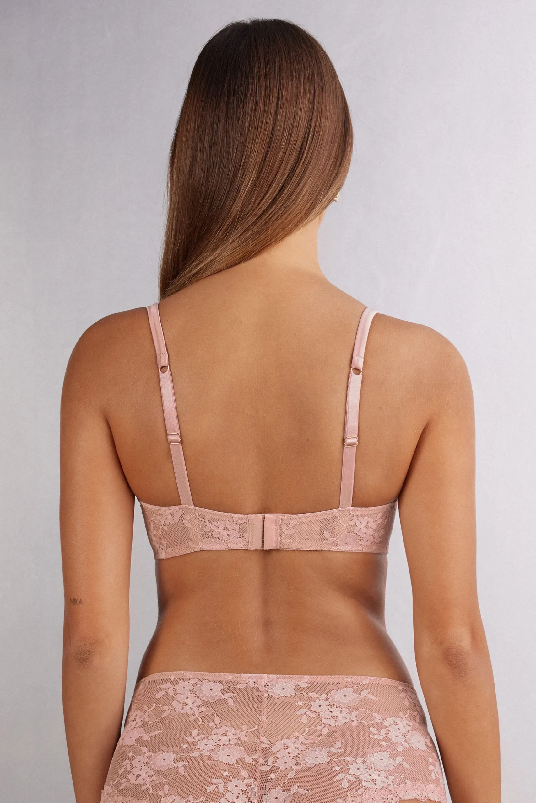 Reggiseno Triangolo Adele Satin Meets Lace