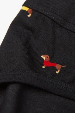Slip Cotone Superior Stampa Bassotto