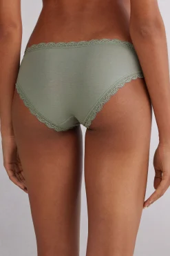 Slip in Cotone e Pizzo