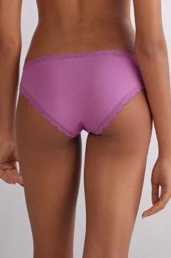 Slip in Cotone e Pizzo