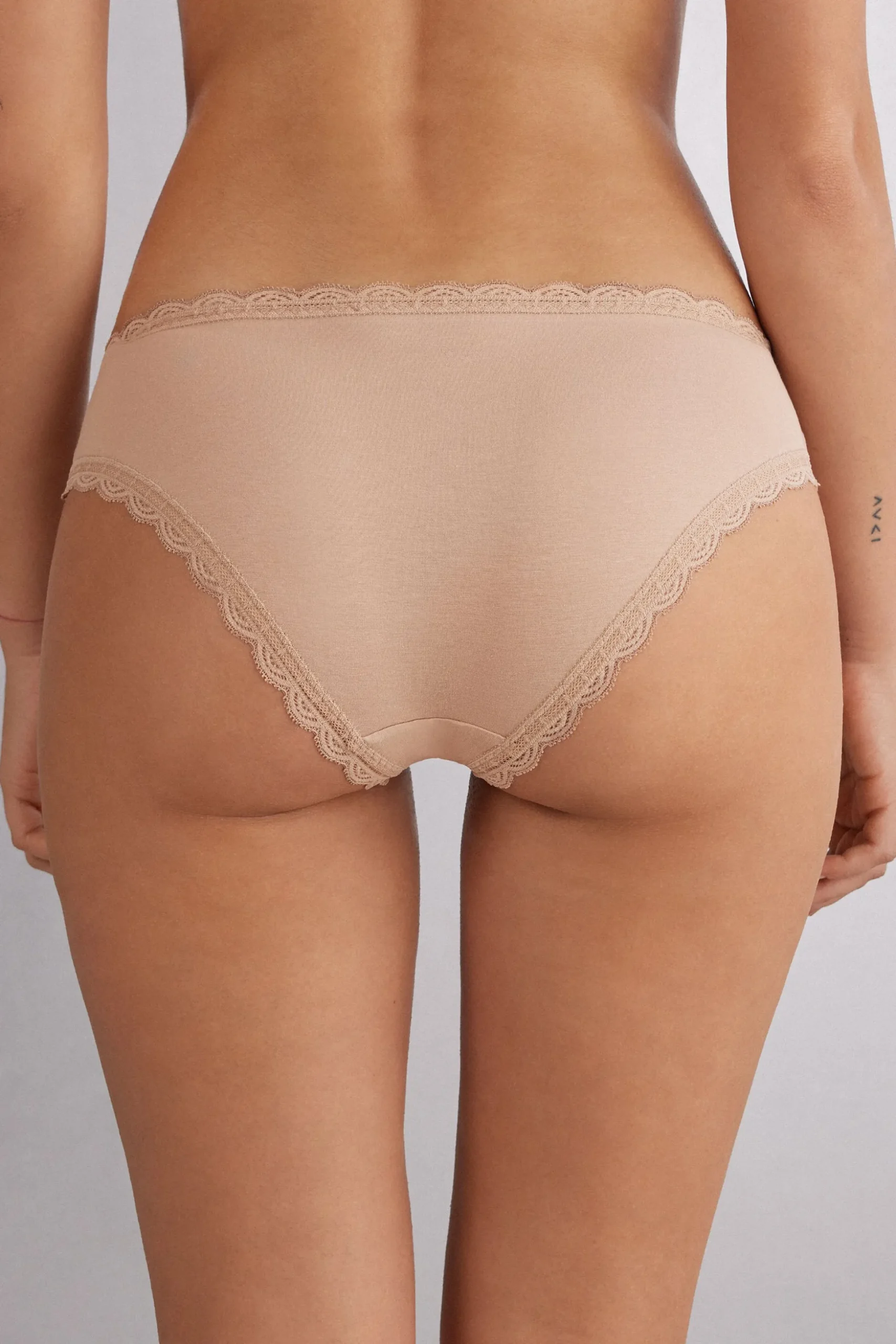 Slip in Cotone e Pizzo