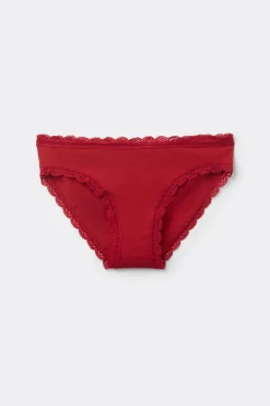 Slip in Cotone e Pizzo