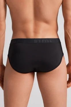 Slip in Microfibra con Logo