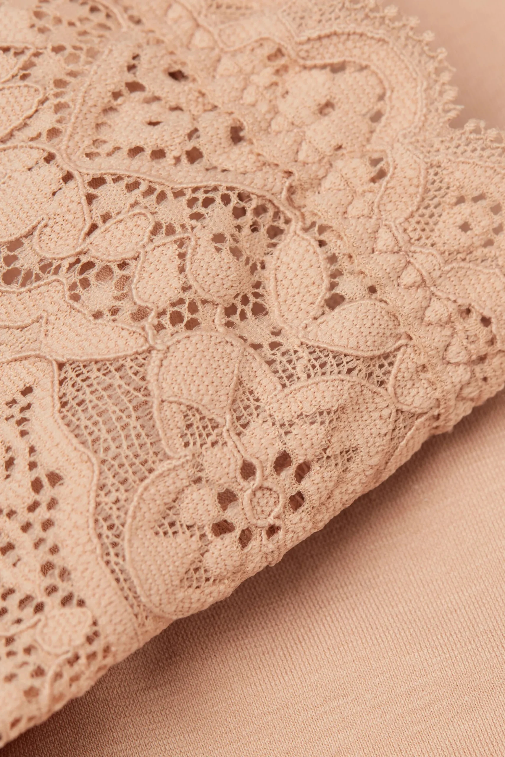 Slip in Pizzo e Cotone