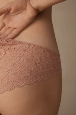 Slip in Seta e Pizzo