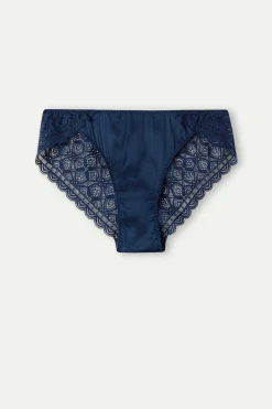 Slip in Seta e Pizzo