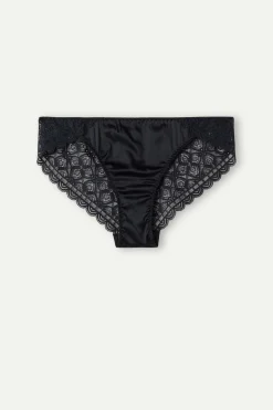 Slip in Seta e Pizzo