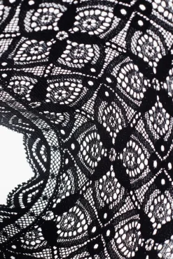 Slip in Seta e Pizzo