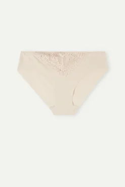 Slip senza Cuciture in Cotone Pretty Flowers