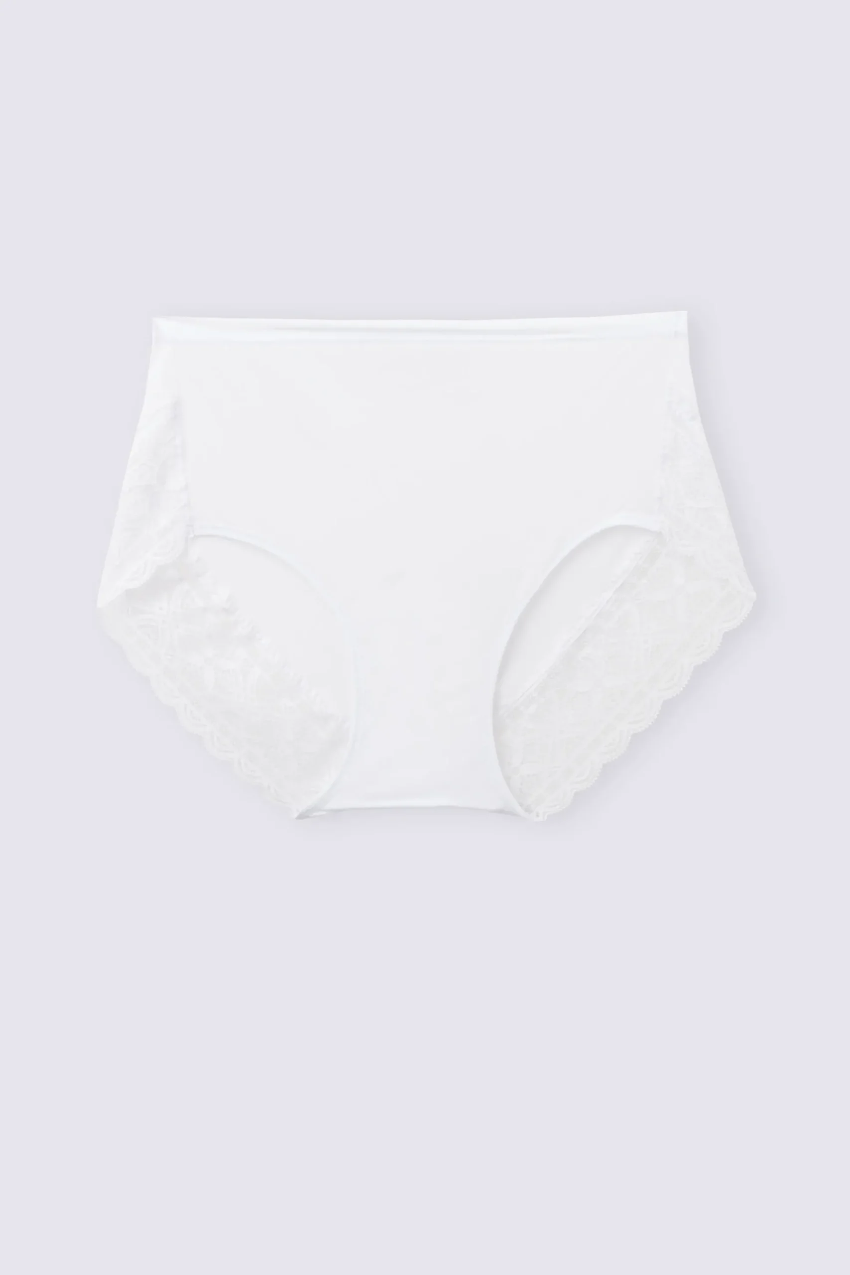 Slip Vita Alta in Microfibra Ultralight e Pizzo