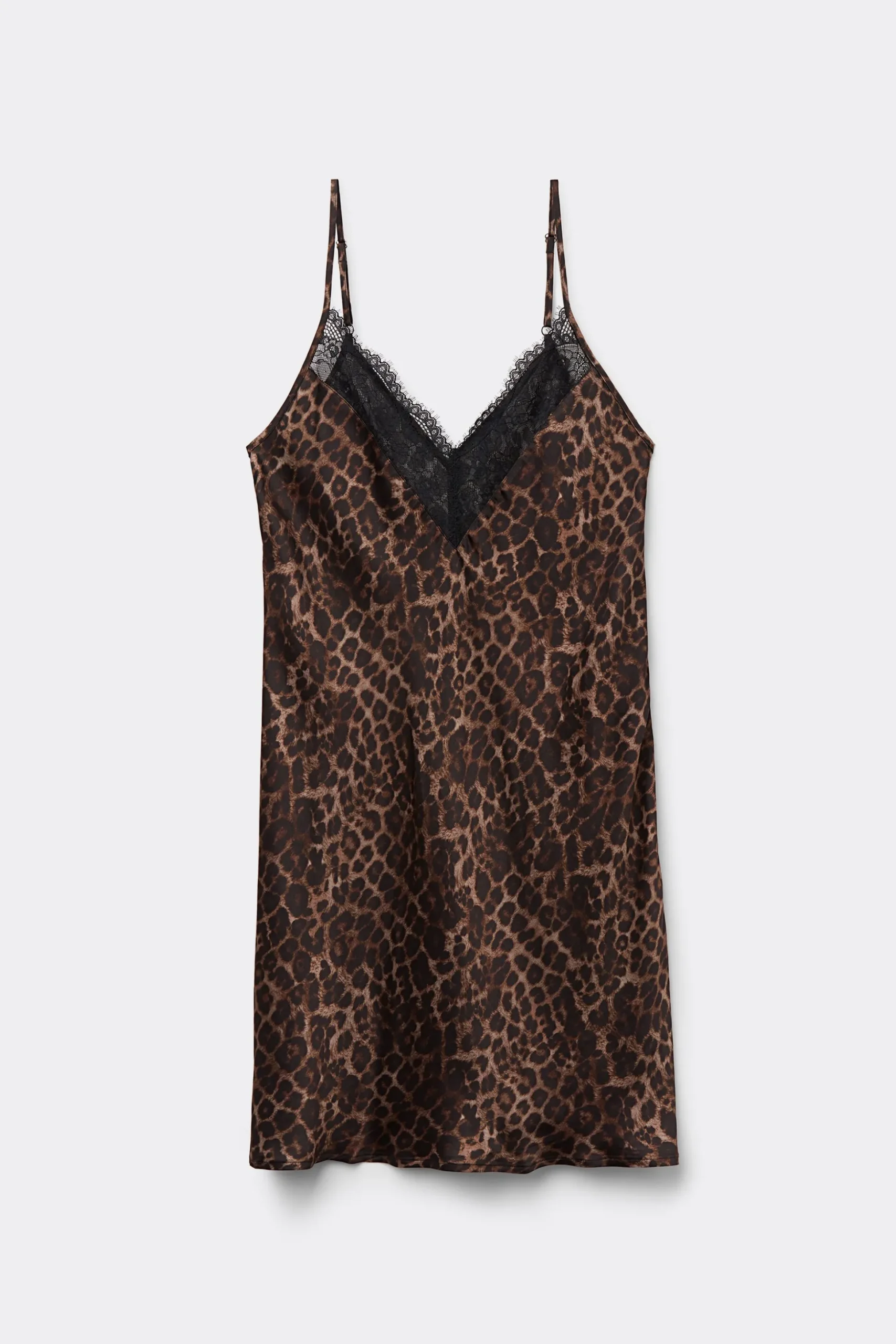 Sottoveste Raso di Viscosa Luxurious Leopard