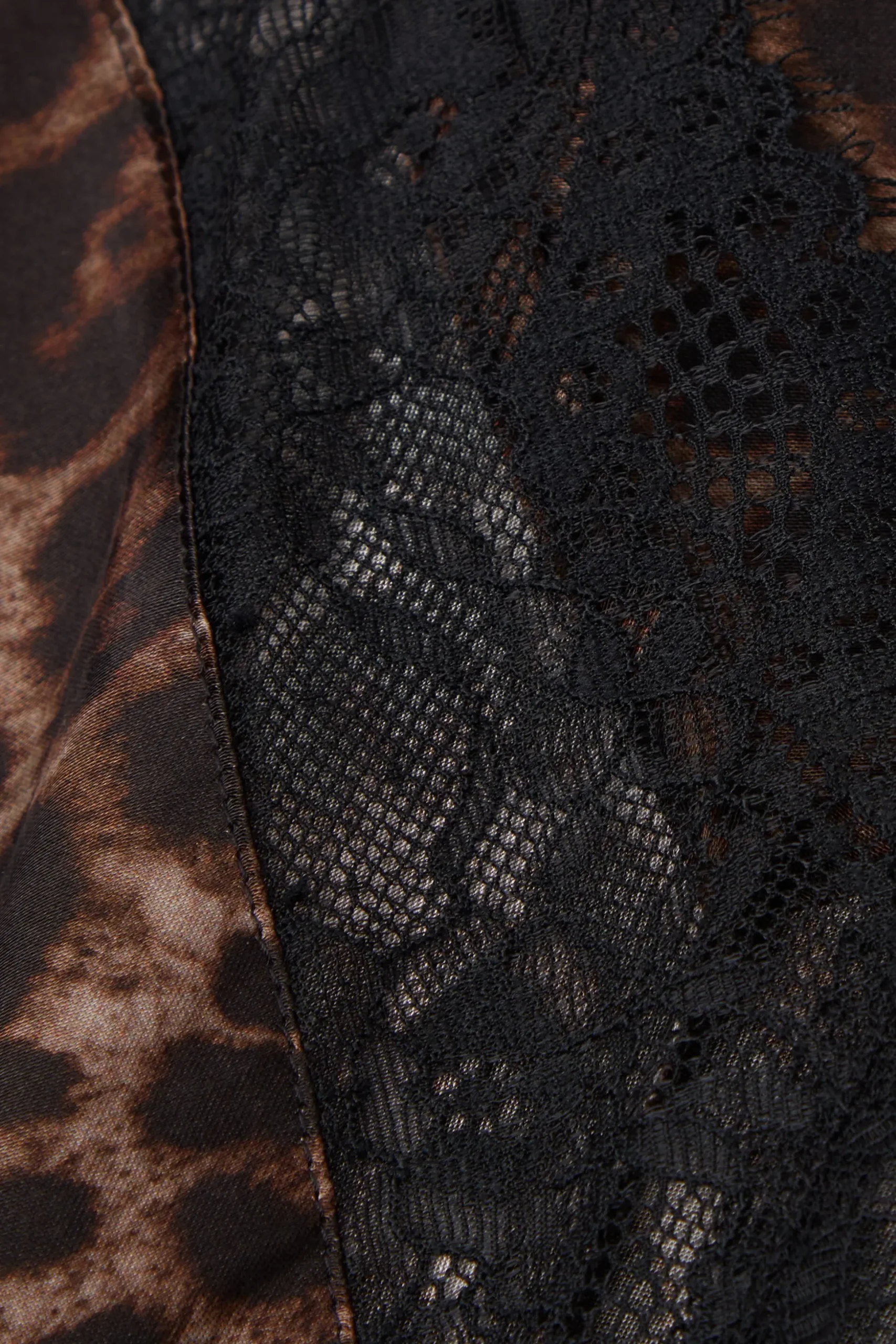 Sottoveste Raso di Viscosa Luxurious Leopard