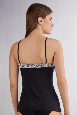 Top in Modal Pretty Flowers