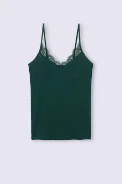 Top in Modal Ultralight con Cashmere con Pizzo