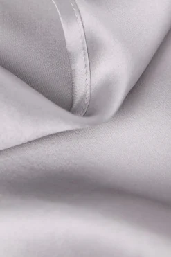 Top in Raso di Seta con Scollo a V