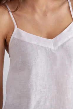 Top in Tela di Lino