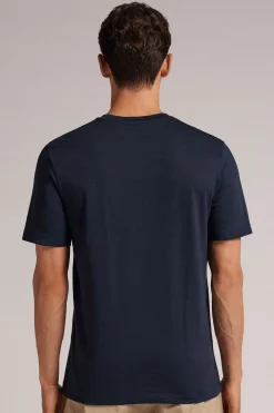 T-shirt in Cotone Fiammato