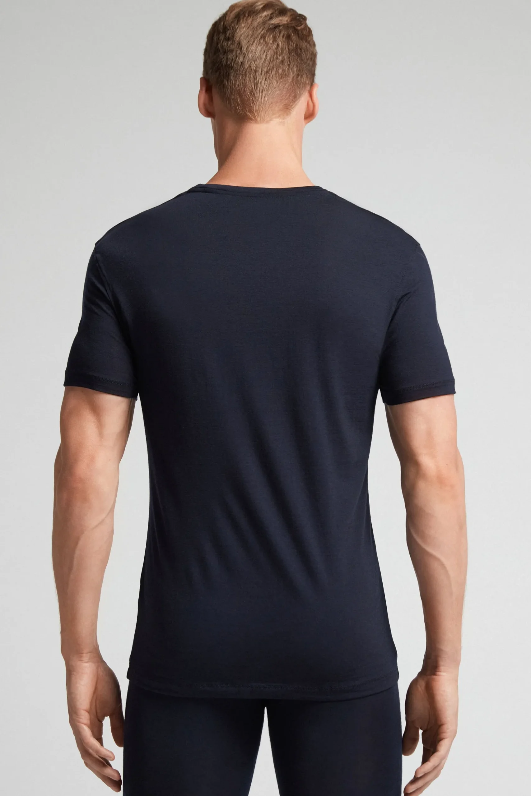 T-shirt in Lana Merino Elasticizzata