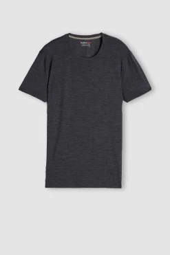 T-shirt in Lana Merino Elasticizzata
