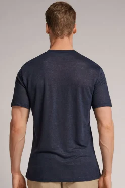 T-shirt in Lino