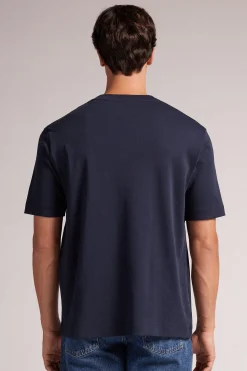 T-shirt Over in Cotone Interlock