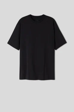T-shirt Over in Cotone Interlock