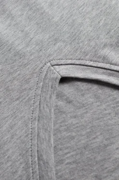 T-shirt Scollo a V in Cotone Superior Elasticizzato