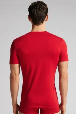 T-Shirt Uomo in Cotone Superior Elasticizzato