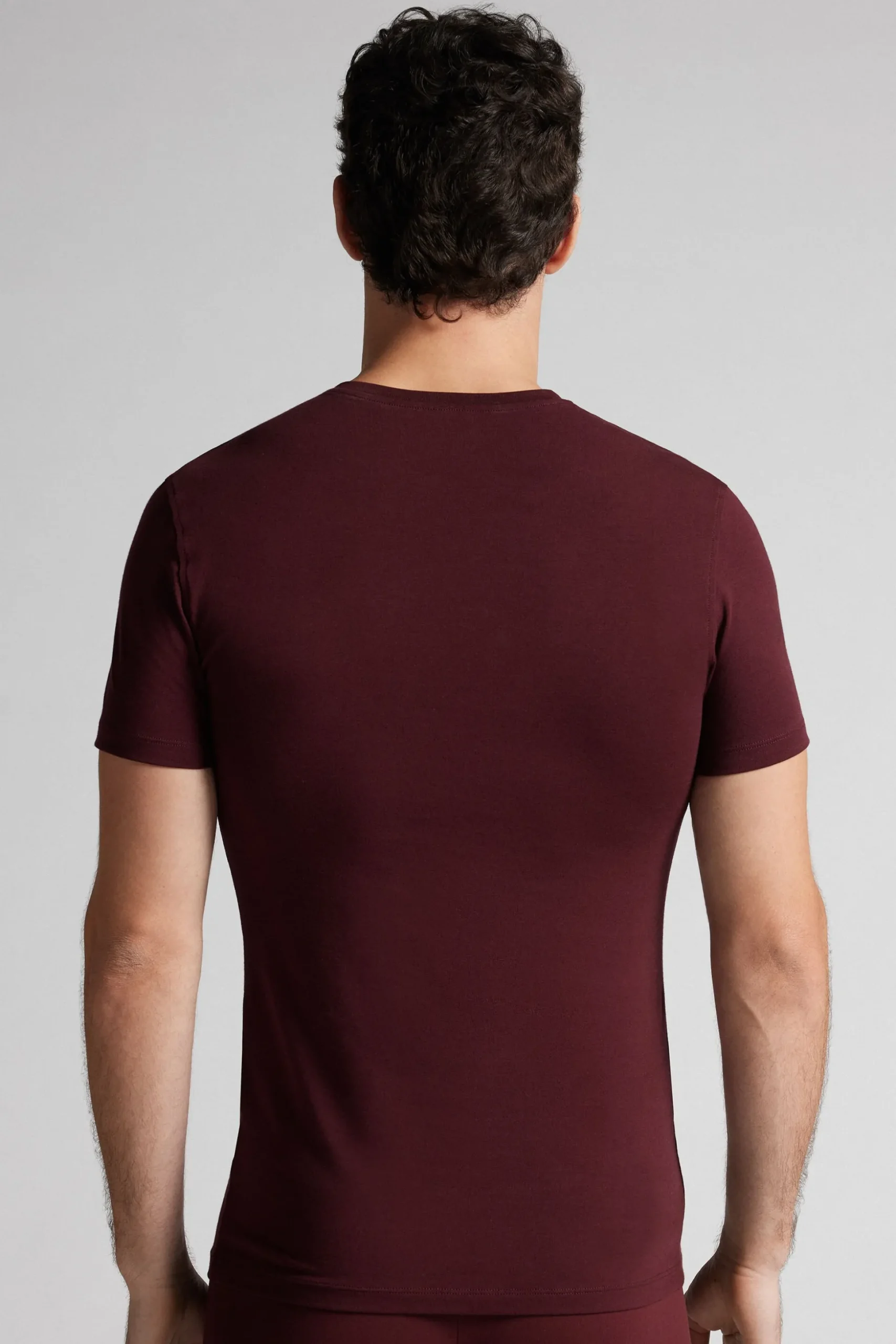 T-Shirt Uomo in Cotone Superior Elasticizzato